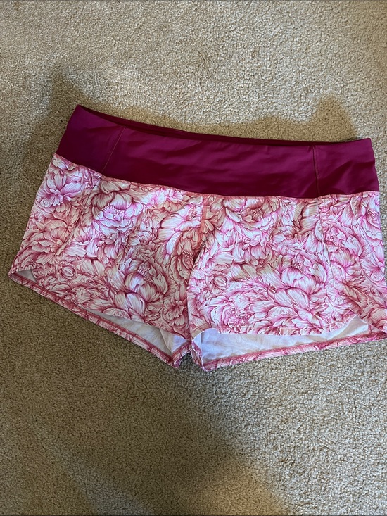 lululemon athletica Pants - Lululemon classic speed shorts, mid rise 4-way stretch, 4”